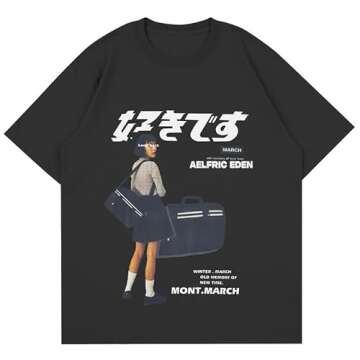 Vamtac Graphic Tees Men Streetwear Mens Shirts Graphic Mens Tshirts Graphic Oversized Graphic Tees f...