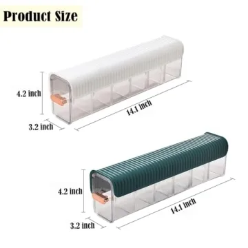 Valuetalk Drawer Underwear Organizer Wall Mount Storage Ivory