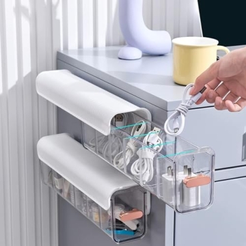 Valuetalk Drawer Underwear Organizer Wall Mount Storage Ivory