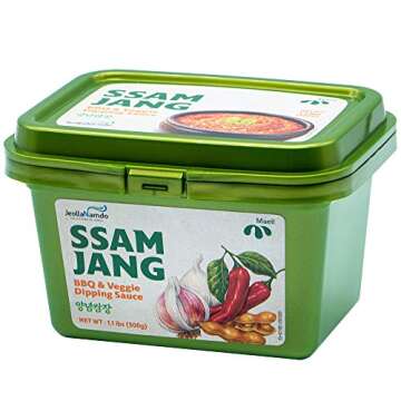 Mild Ssamjang Seasoning Sauce [ Korean Pantry ] Spicy Savory Jang Sauce with Fermented Soybean and P...