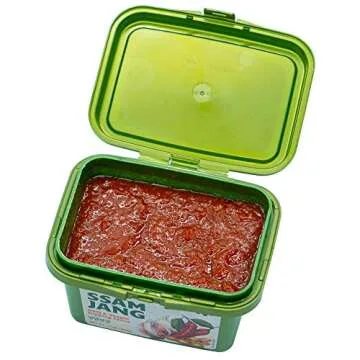 Mild Ssamjang Seasoning Sauce [ Korean Pantry ] Spicy Savory Jang Sauce with Fermented Soybean and Peppers, Perfect for Dipping [ JRND Foods] 500g