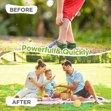 Natural Mosquito Repellent Balls for Safe Outdoor Enjoyment