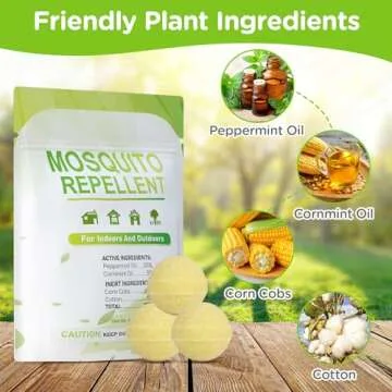 Natural Mosquito Repellent Balls for Effective Outdoor Care