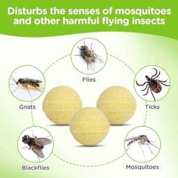 Natural Mosquito Repellent Balls for Effective Outdoor Care
