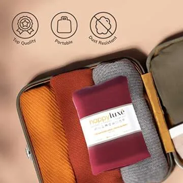 Happyluxe Shawl Wraps for Women, Versatile Shawl for Women, Multifunctional Shawl for Dress, Pashmina, Travel Essentials for Women, Womens Travel Accessories - Cabernet Red