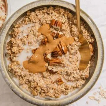 Purely Elizabeth, Vanilla Pecan, Collagen Oatmeal Cups With Nut Butter Packet, Gluten-Free, 2 Ounce (Pack of 12)