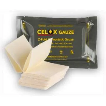 Celox™ Z-Fold Gauze - Essential First Aid for All