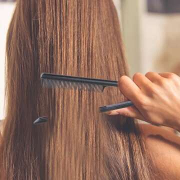 FRCOLOR V-shaped Hair Clip Comb for Effortless Styling