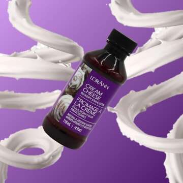 LorAnn Cream Cheese Bakery Emulsion, 4 ounce bottle