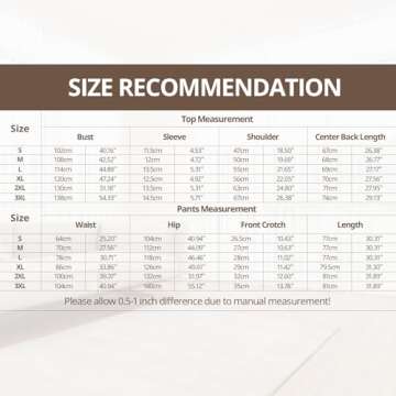 PNAEONG Women’s Pajama Set in Fun Prints for Comfort