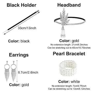 PLULON Women's 1920s Gatsby Sequin Fringed Vintage Flapper Dress Cocktail Party Dress with 20s Accessories Costume Set for Evening Prom (Gray)