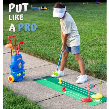 ToyVelt Mini Golf Set for Kids Ages 2-10 - Fun Learning