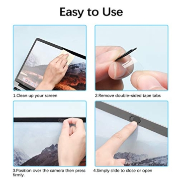 EYSOFT Webcam Cover for Laptop & Smartphone Privacy