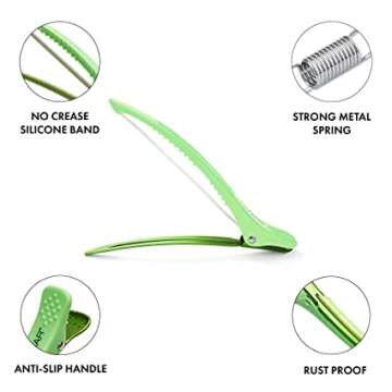 Framar Neon Hair Clips - Vibrant Hair Accessories