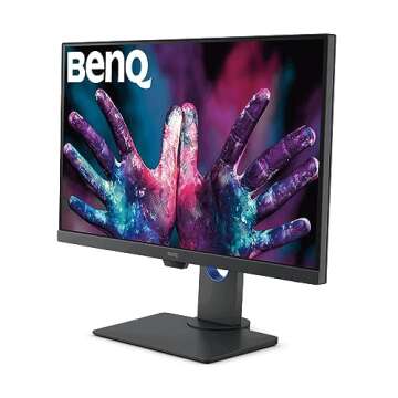 BenQ PD2700U Color Accurate Design Monitor - 27" 4K UHD | Ergonomic & Eye-Care Tech