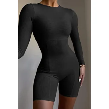 ioiom Women's Sexy Long Sleeve Party Club Romper