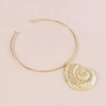 Handmade Seashell Charm Necklace for Beach Lovers