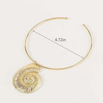 Handmade Seashell Charm Necklace for Beach Lovers