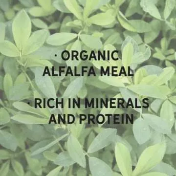 New Country Organics Alfalfa Meal Plant Fertilizer & Feed Supplement - Certified Organic & Non-GMO - Feed Grade - Suitable As Organic Feed Supplement & Organic Fertilizer - 50 Lbs