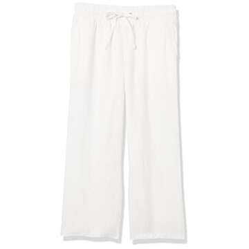 Amazon Essentials Women's Linen Crop Pant - Stylish Comfort for Summer