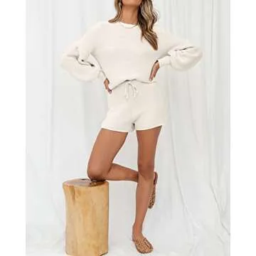 imesrun Women's Waffle Knit PJ Sets - Cozy & Stylish Loungewear