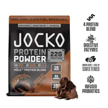 Jocko Fuel Mölk Whey Protein - 22g Protein & Low Sugar