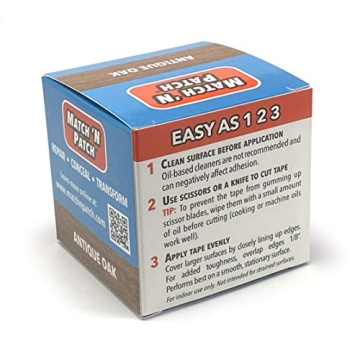 Realistic Wood Grain Repair Tape for Home Projects