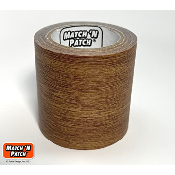 Realistic Wood Grain Repair Tape for Home Projects