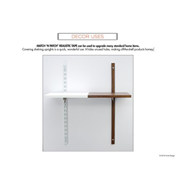 Realistic Wood Grain Repair Tape for Home Projects