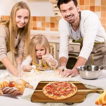 KesaPlan Acacia Wood Deviled Egg Platter for Every Occasion
