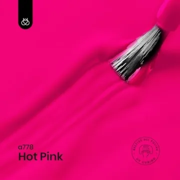 Beetles Gel Nail Polish Electric Pink for Home Manicures