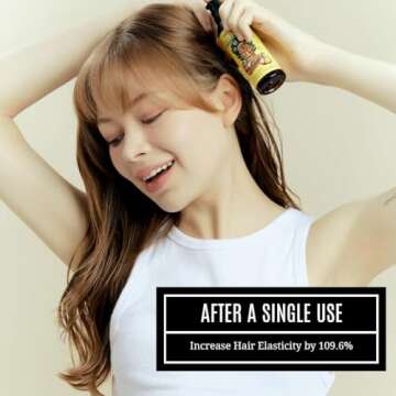 MEDIALL Premium Hair Oil for Frizzy & Damaged Hair |Hair Regrowth Tonic | Hydrating & Moisturizing H...