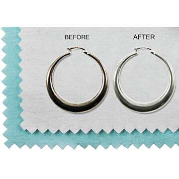 Blitz Jewelry Care Cloth - Eco-Friendly & XL Size