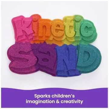 Kinetic Sand, 2.5lbs Green Play Sand, Moldable Sensory Toys for Kids, Resealable Bag, for Ages 3 and up