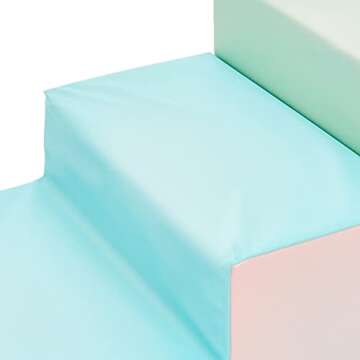 Amazon Basics Kids Soft Play Tunnel for Safe Indoor Fun