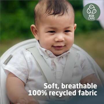 Maxi-Cosi Moa 8-in-1 High Chairs for Babies and Toddlers, Machine Washable Infant High Chair, Compac...