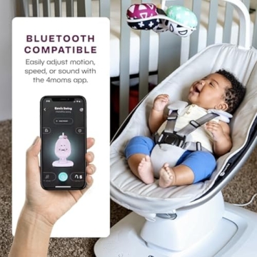 4moms MamaRoo Multi-Motion Baby Swing Bluetooth Enabled