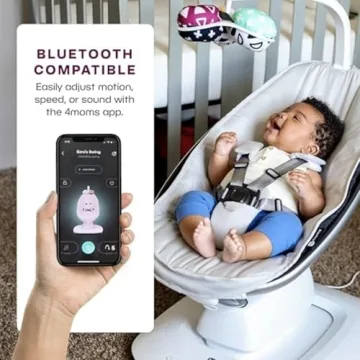 4moms MamaRoo Multi-Motion Baby Swing Bluetooth Enabled