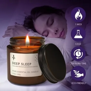 TRINIDa Scented Candles for Stress Relief and Relaxation