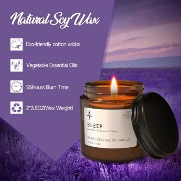 TRINIDa Scented Candles for Stress Relief and Relaxation