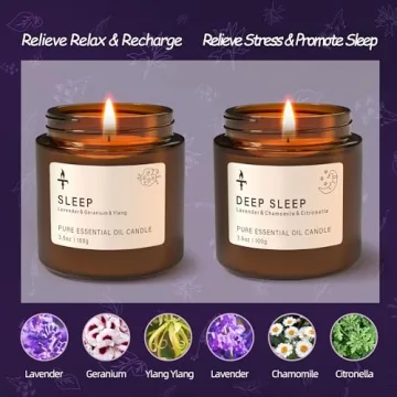 TRINIDa Scented Candles for Stress Relief and Relaxation
