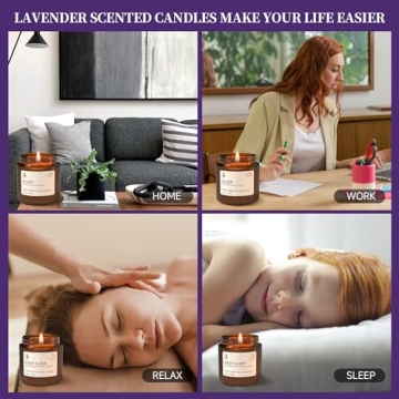 TRINIDa Scented Candles for Stress Relief and Relaxation