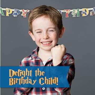 Harry Potter Birthday Decorations Kit for 16 Guests