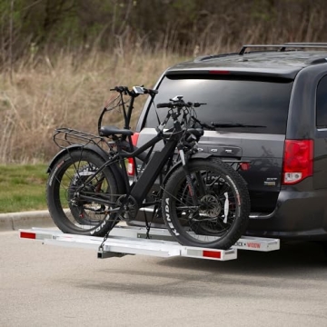 Black Widow Aluminum eBike Carrier - 600 lb Capacity