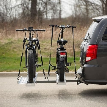 Black Widow Aluminum eBike Carrier - 600 lb Capacity