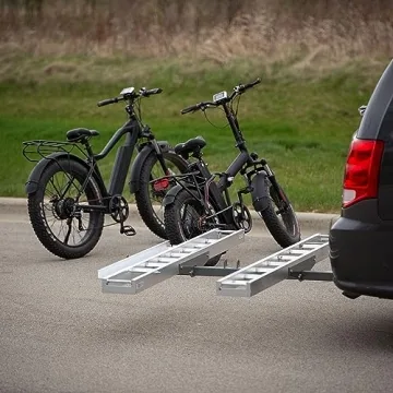 Black Widow Aluminum eBike Carrier - 600 lb Capacity