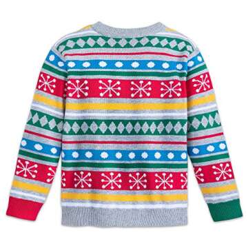 Disney Minnie Mouse Family Holiday Sweater for Girls Size 2 Multi