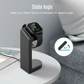 Soarking Charging Stand Comapatible with Gabb Gen 2nd and 1st Watch Charger with 5 Feet Cable(Not for Gabb 3)