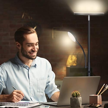 Dimunt LED Floor Lamp with Remote Control and Adjustable Light