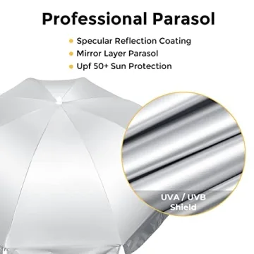 G4Free UPF 50+ Universal Clamp On Umbrella Outdoor UV Protection